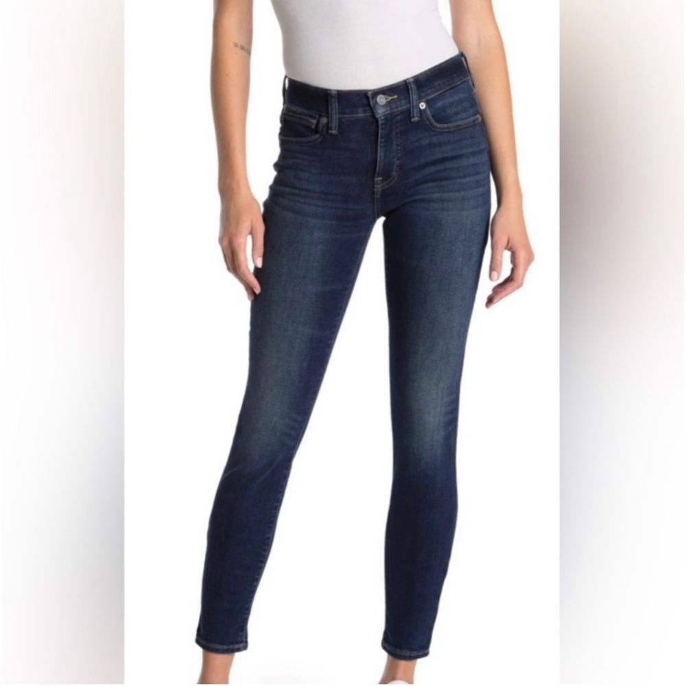 Lucky Brand Women's Skinny Jeans - Dark Indigo Blue